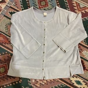 J Jill velour top (XL)